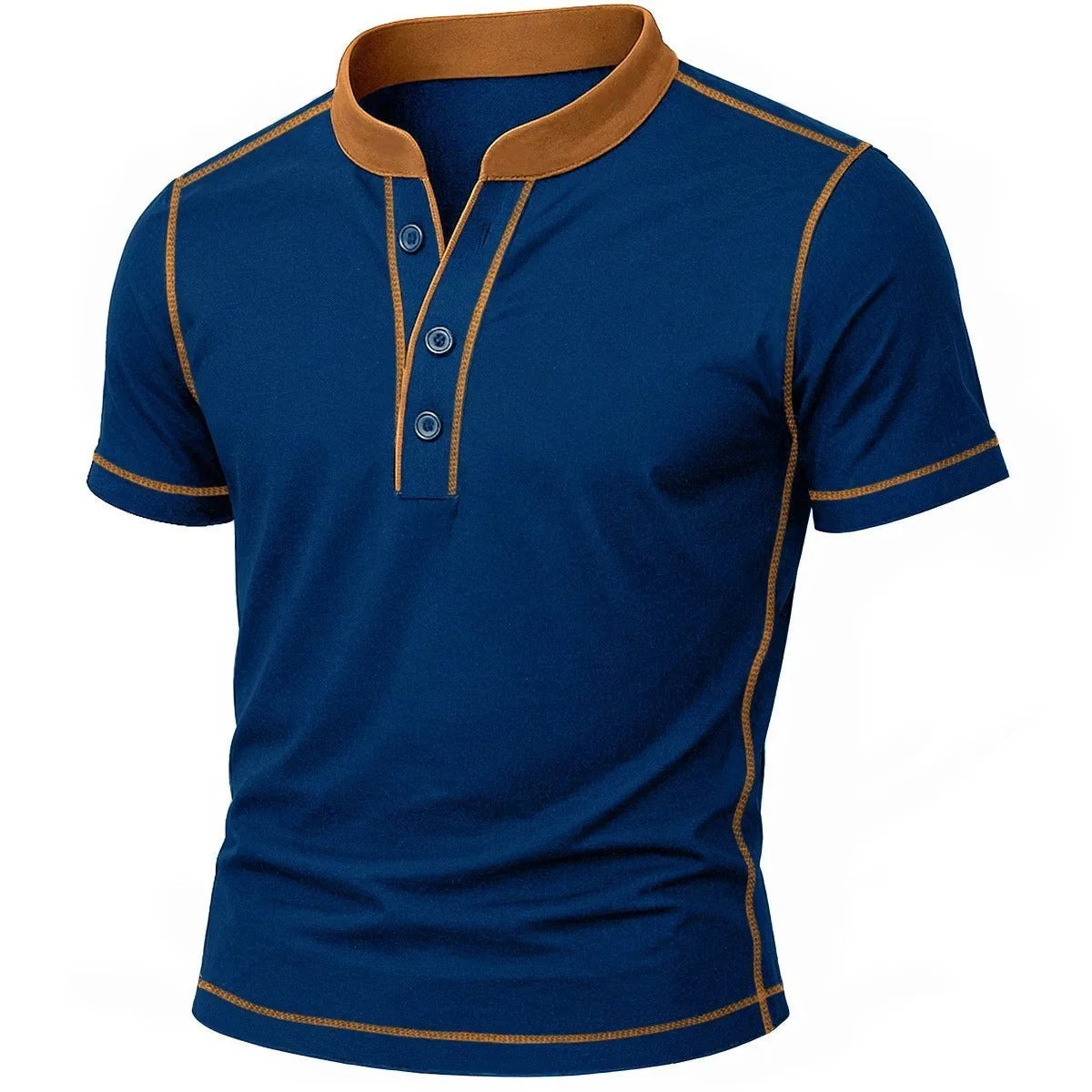 Adrion™ | Polo élégant à contraste pour un look raffiné et décontracté