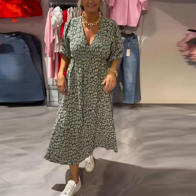 Clémence™ | Robe d’été intemporelle avec dos ouvert et détails élégants
