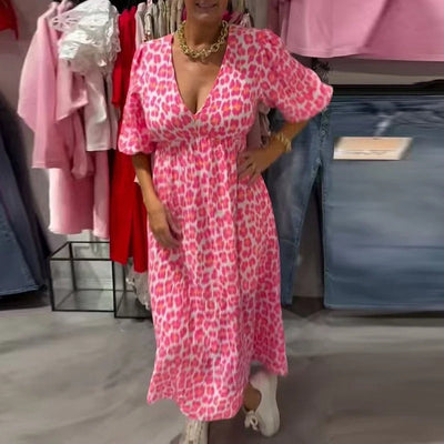 Clémence™ | Robe d’été intemporelle avec dos ouvert et détails élégants