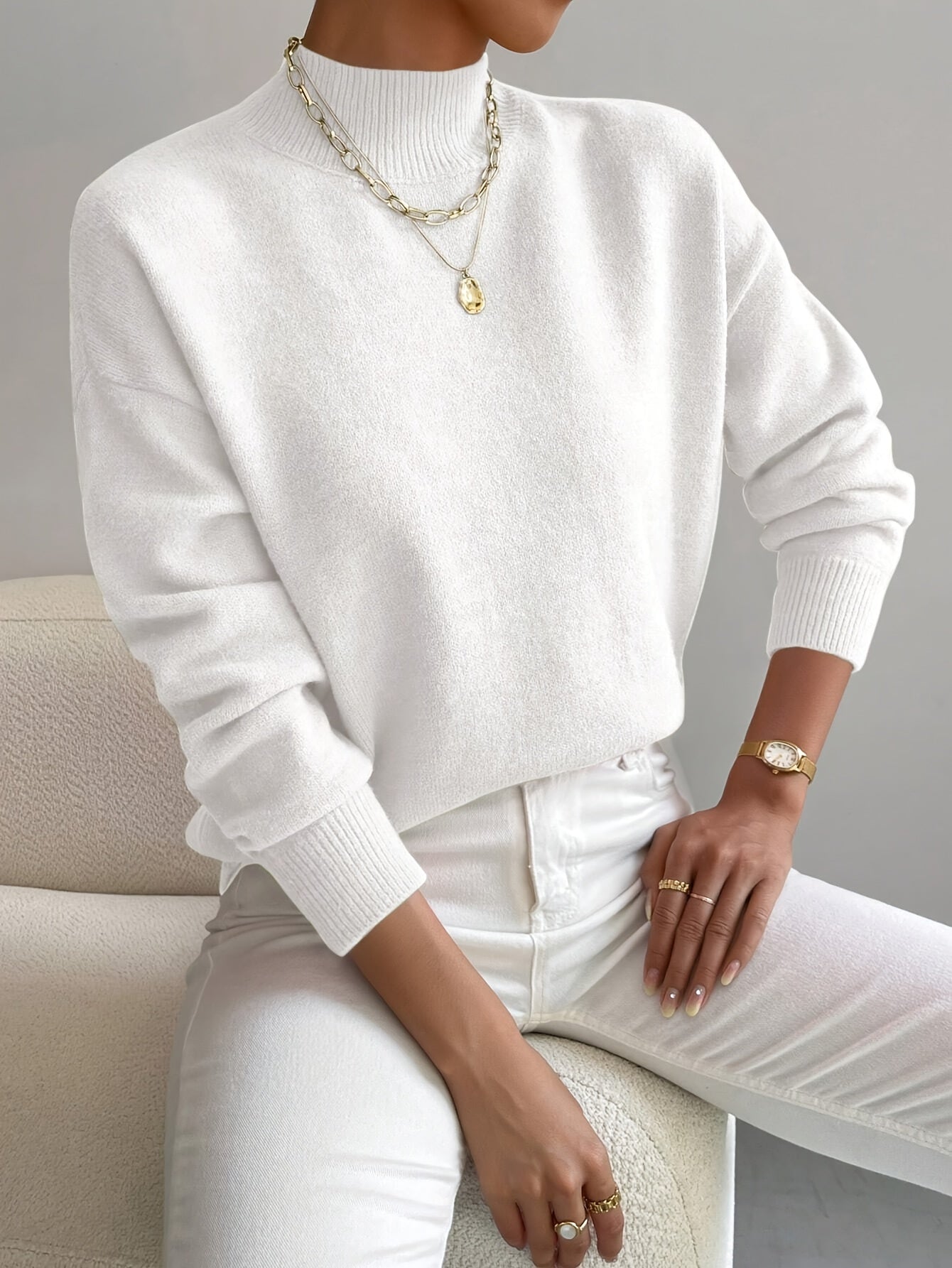 Yvonne™ | Pull Tricoté Chaud au Style Élégant