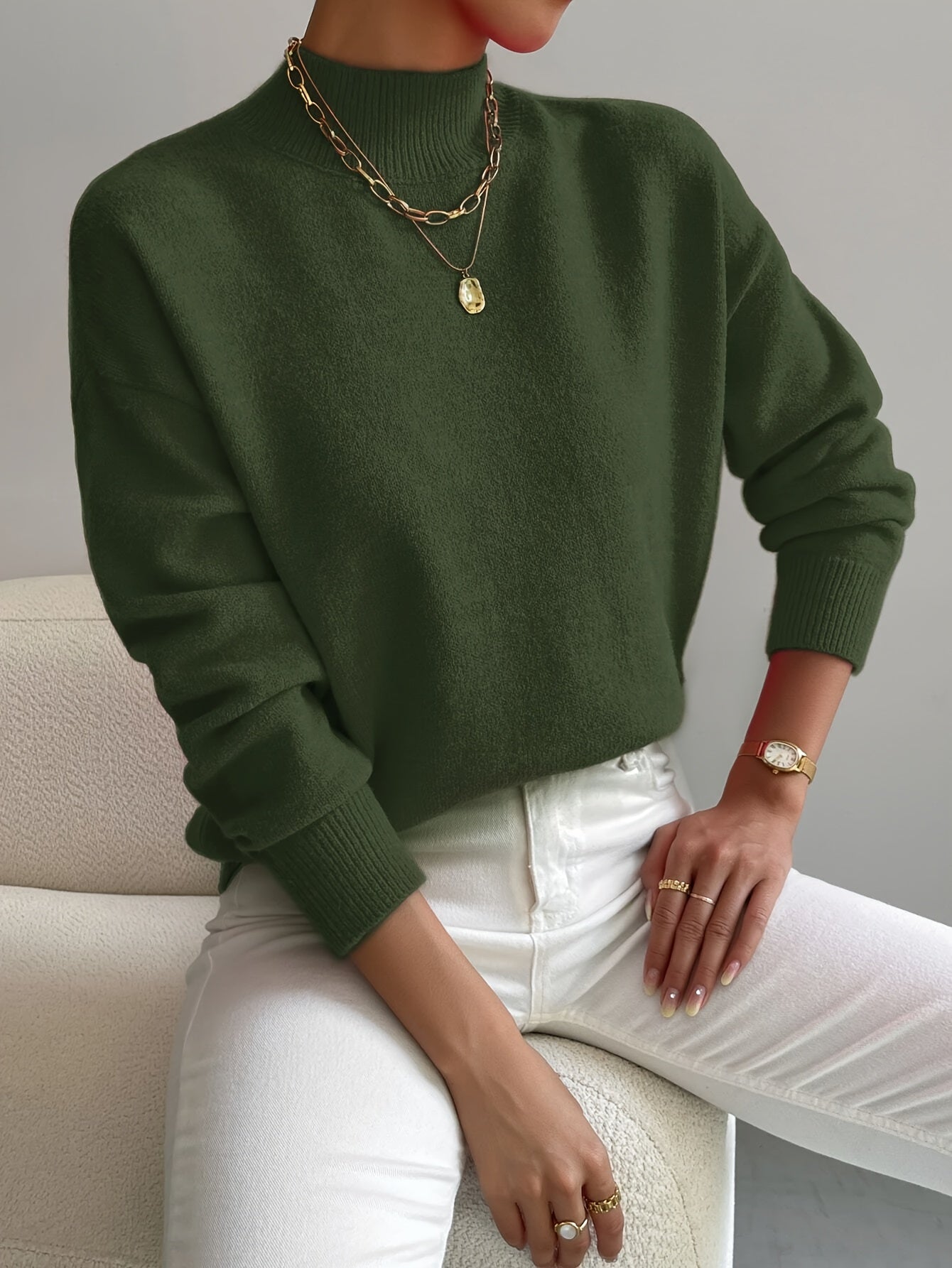 Yvonne™ | Pull Tricoté Chaud au Style Élégant