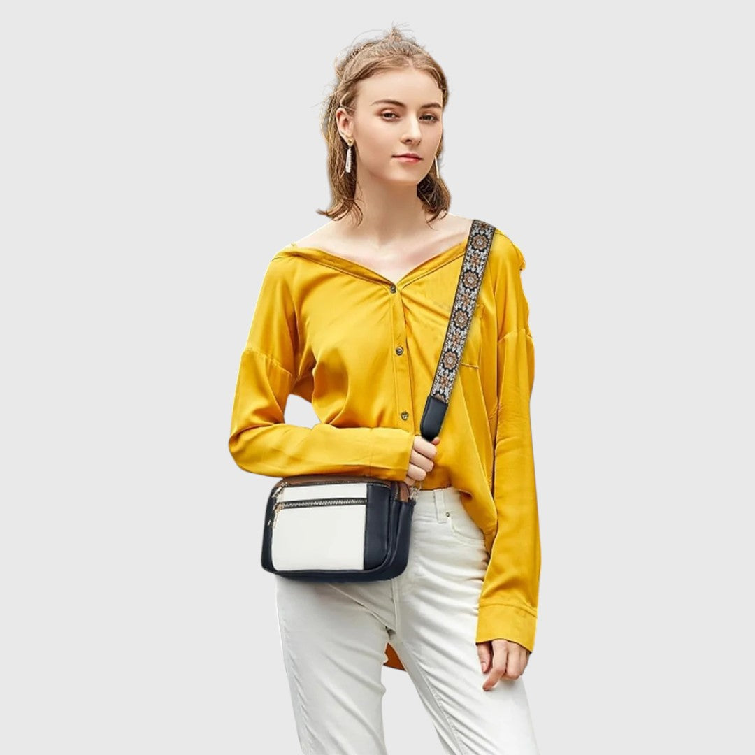Solène™ | Sac Bandoulière Floral Élégant et Fonctionnel
