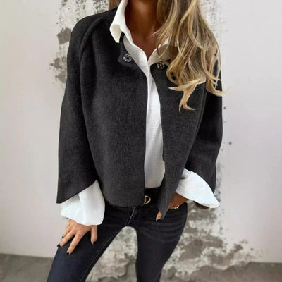 Manon™ | Veste Décontractée Chic avec Col & Boutons