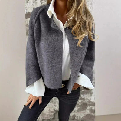 Manon™ | Veste Décontractée Chic avec Col & Boutons