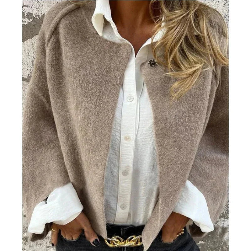 Manon™ | Veste Décontractée Chic avec Col & Boutons
