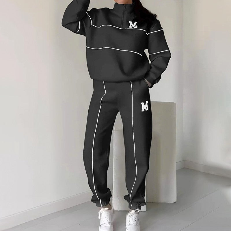 Julie™ | Ensemble de Survêtement Sportif avec Veste Zippée