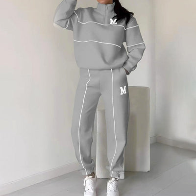 Julie™ | Ensemble de Survêtement Sportif avec Veste Zippée