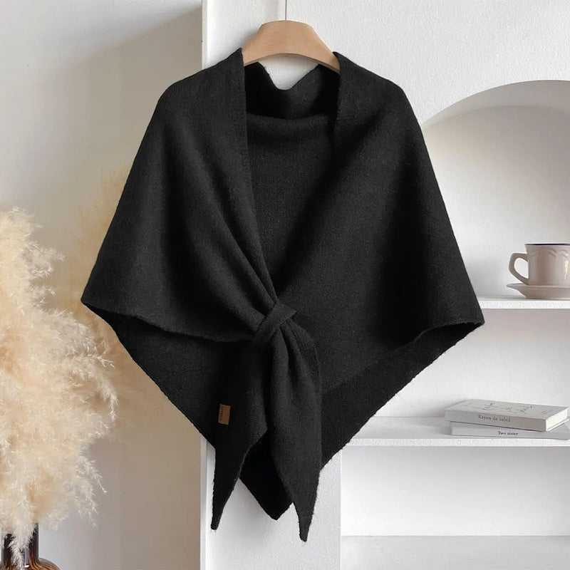 Jocelyne™ | Écharpe Nouée en Maille Élégante