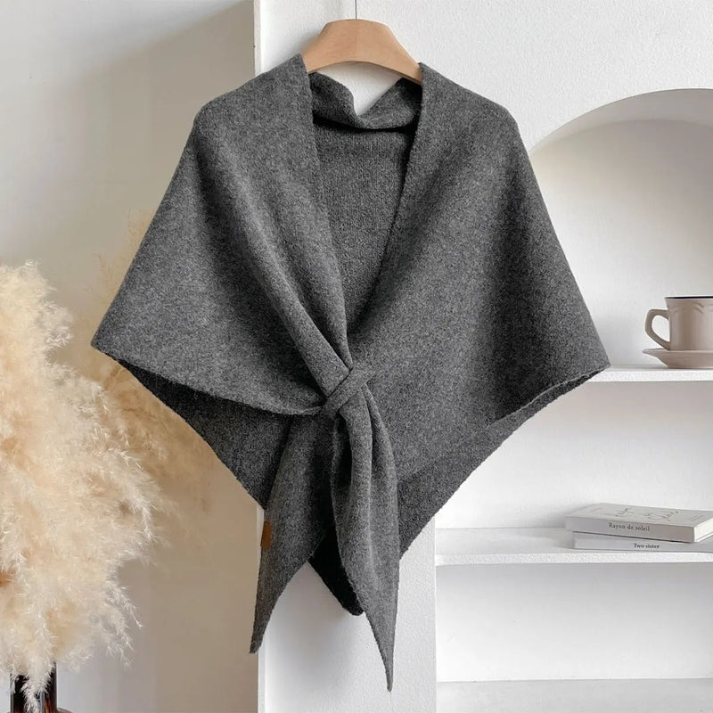 Jocelyne™ | Écharpe Nouée en Maille Élégante