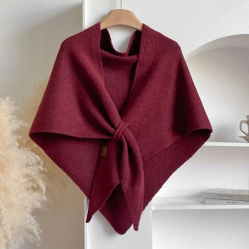 Jocelyne™ | Écharpe Nouée en Maille Élégante